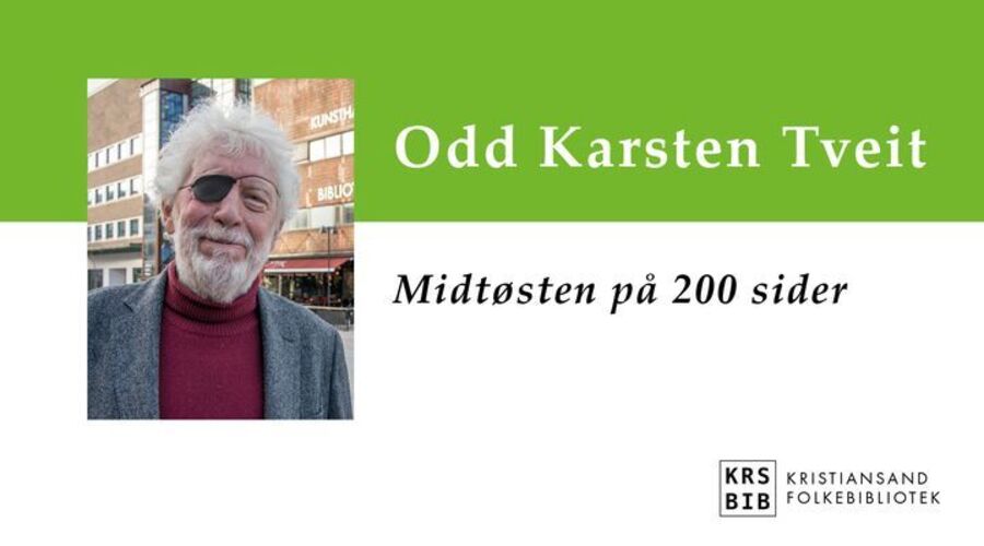 Odd Karsten Tveit har holdt seg oppdatert på konfliktene i Midtøsten etter at han sluttet i NRK.